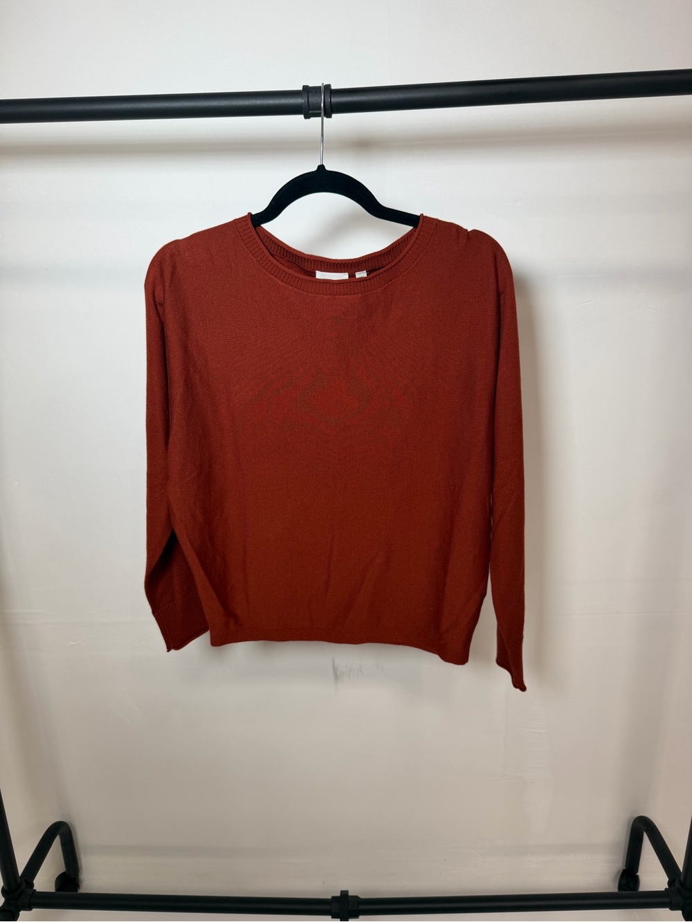 Cyrus Women's Crewneck Sweater in Rust